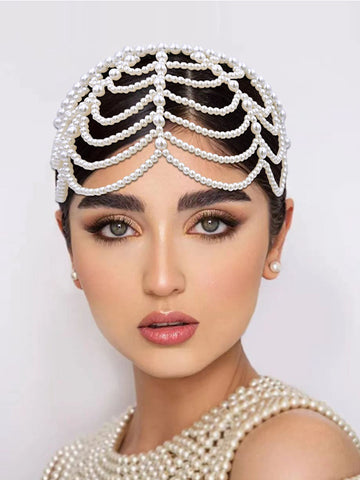 Tassel Pearl Headdress