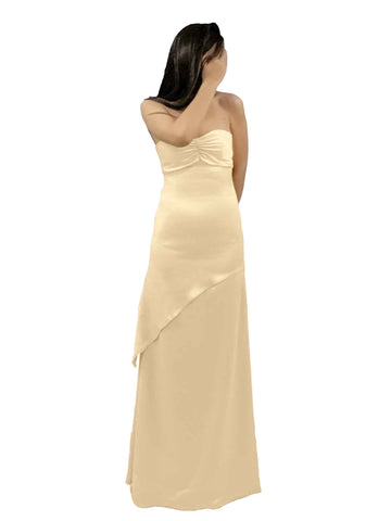 Fiona Spring Sweetheart Satin Dress