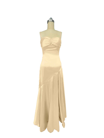 Rony Spring Sheath Satin Dress