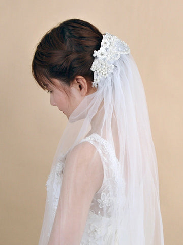 VS91 Handmade Long Veil