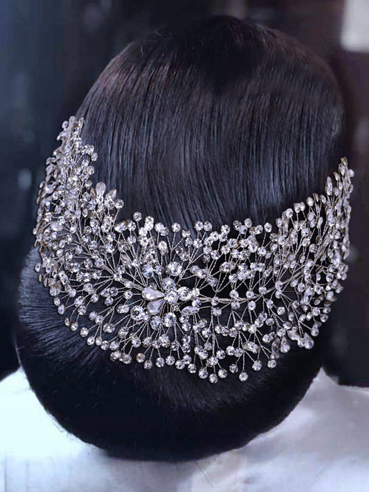 Silver Diamond Hair Accessories