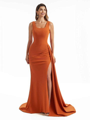 Craig Long Crepe Dress