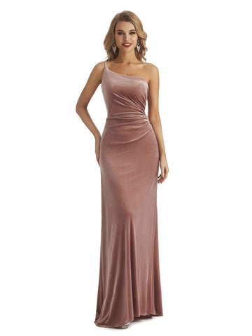 Janet Long Velvet Dress