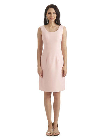 Square Satin Dress-Vintage Mauve