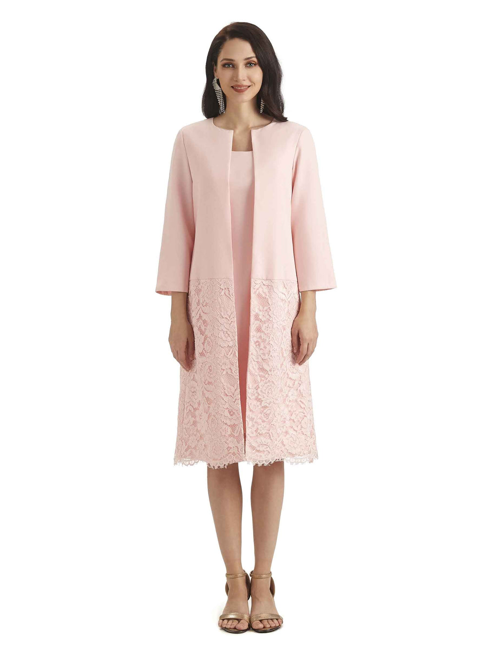 Ritsi Square Satin Dress