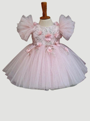 Betty Knee Length Tulle Dress