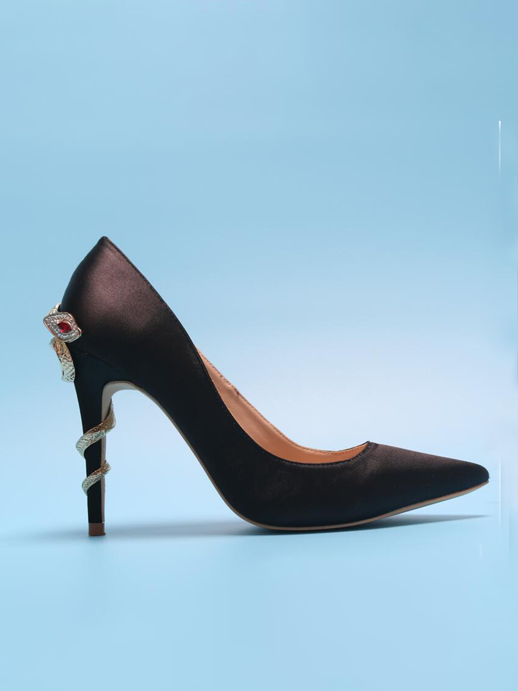 WSF High Heel Satin Shoes
