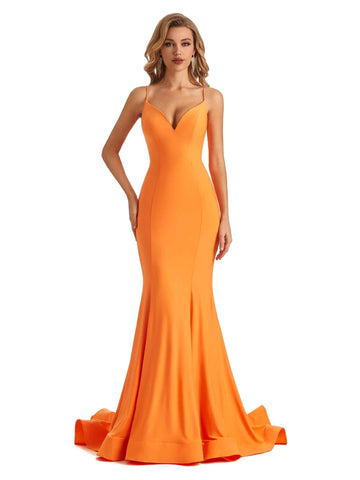 Metina V-neck Jersey Dress