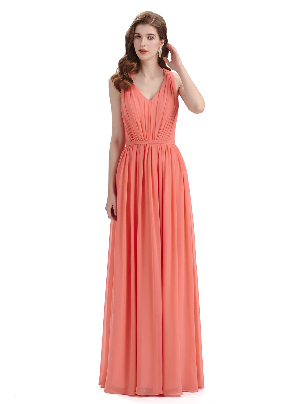 Camille A-Line Chiffon Dress