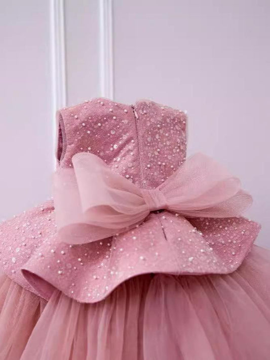 Legend Jewel Neckline Tulle Dress