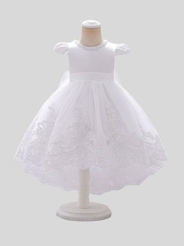 Amelia Crew Neck Tulle Dress