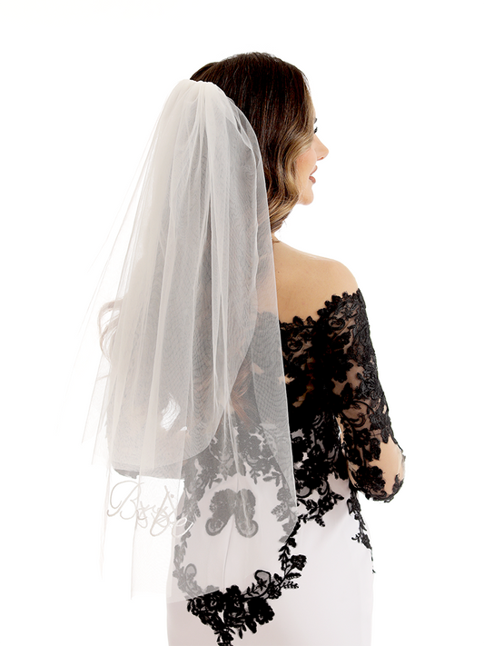 Simple To Be Tulle Veil