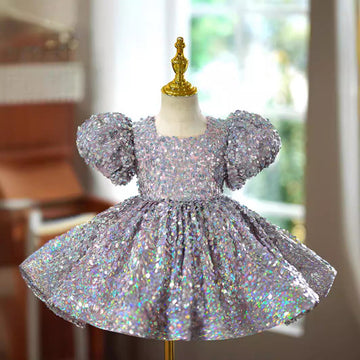 Alex A Line Sequin Dress