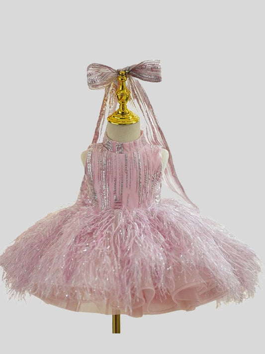 Ada A Line Ribbon Dress