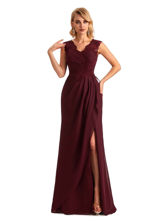 Demiy A-line Chiffon Dress