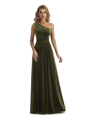 Kaia A-line Velvet Dress