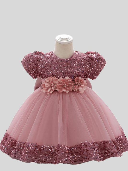 Aaliyah Off-Shoulder Tulle Dress