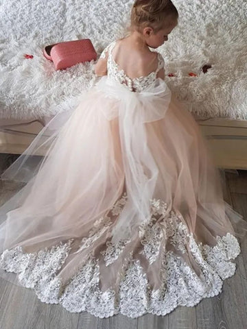 Janice O-Neck Lace Dress