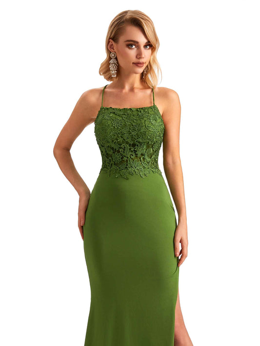 Mermaid Jersey Dress-Mauve