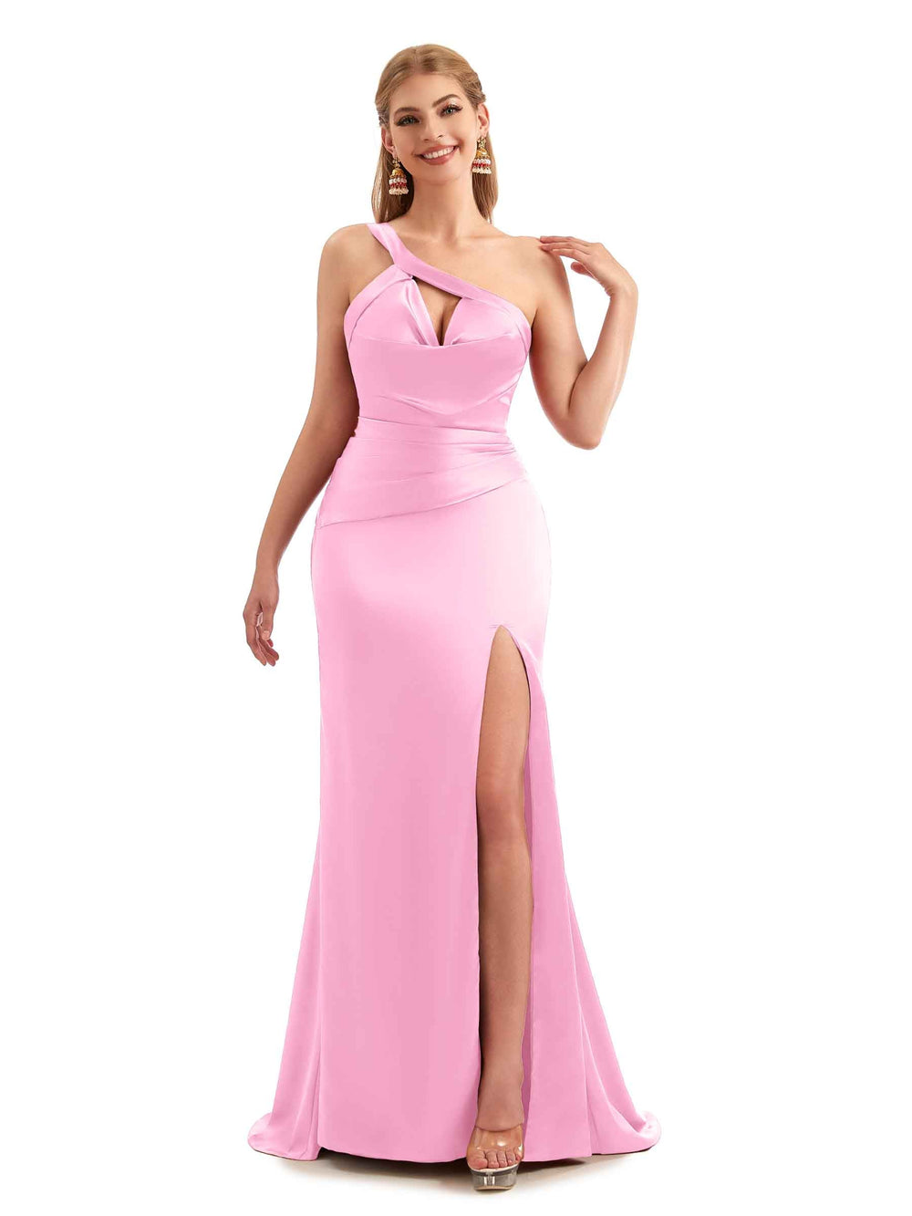 Ottem Summer Long Satin Dress