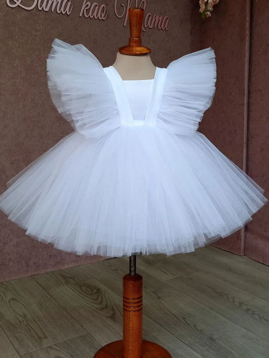 Madeline Sleeveless Tulle Dress