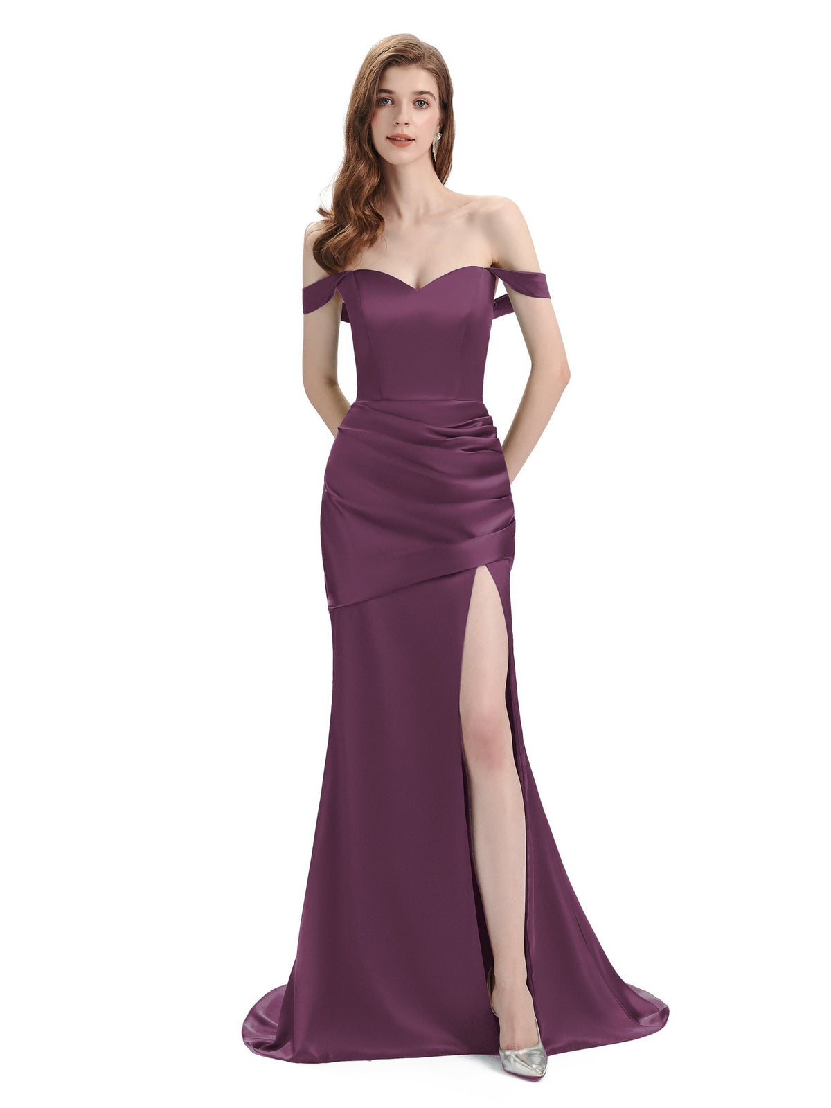 Grape Bridesmaid Dresses | VowSatin Grape Bridesmaid Dresses | VowSatin