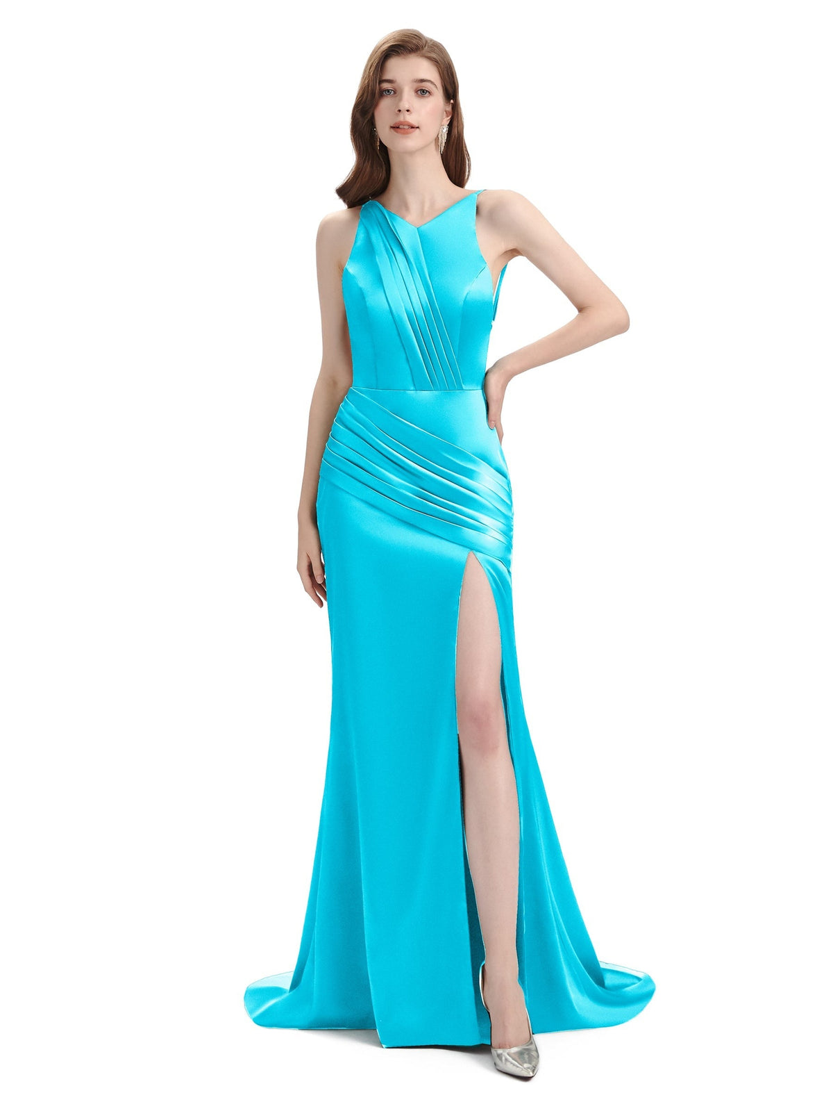 pool color bridesmaid dresses Stunning Affordable Pool Bridesmaid Dresses for Your Big Day