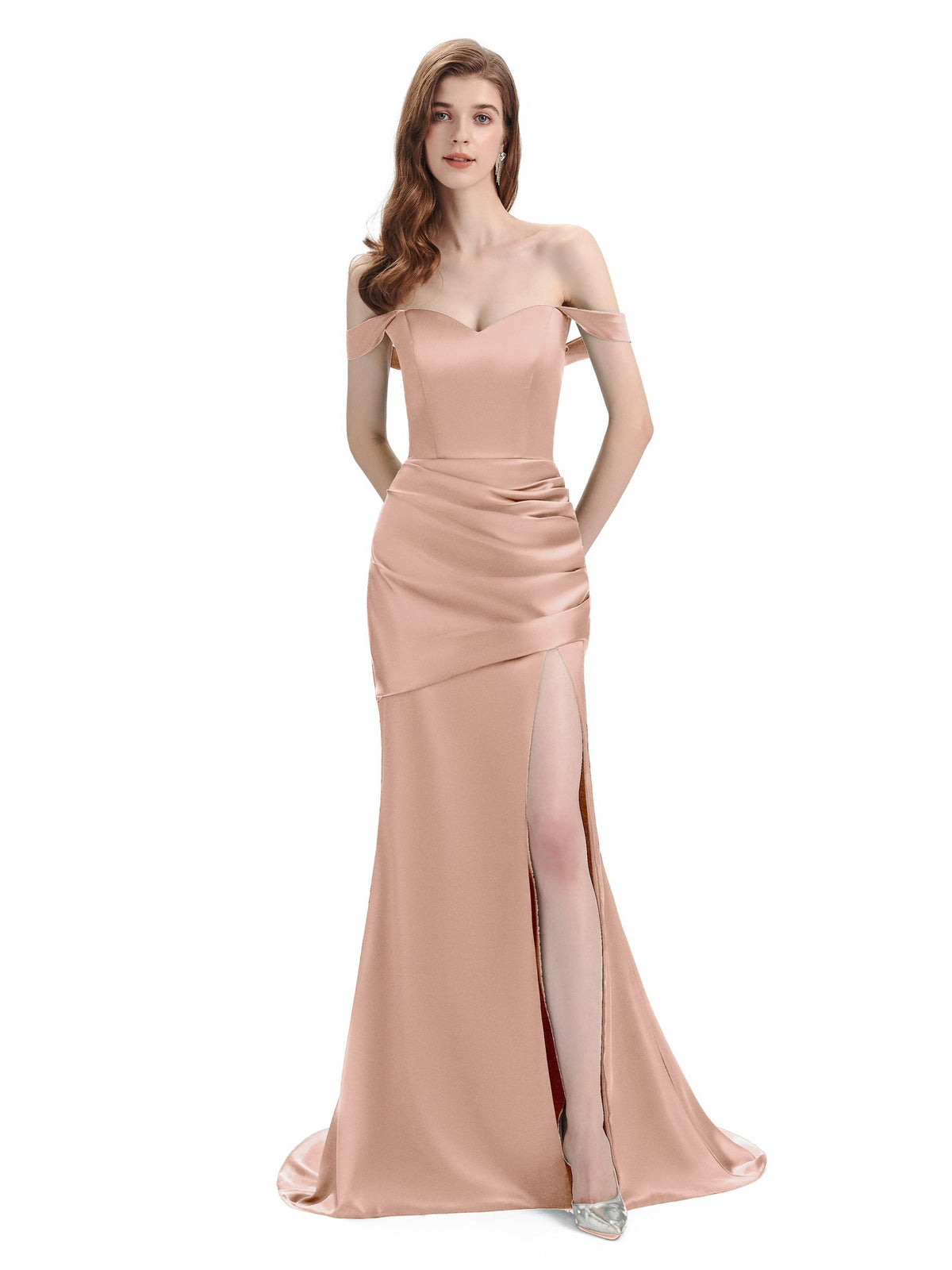 Rose Gold Bridesmaid Dresses | VowSatin