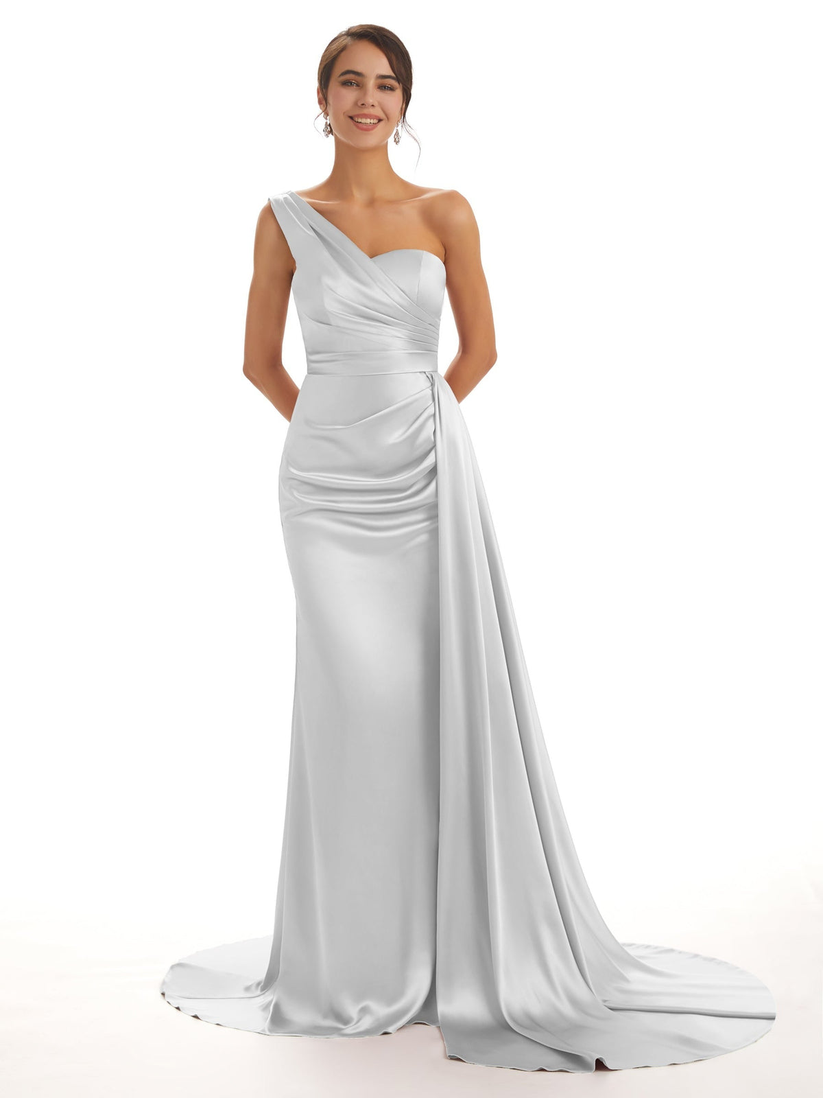 Silver Bridesmaid Dresses | VowSatin Silver Bridesmaid Dresses | VowSatin
