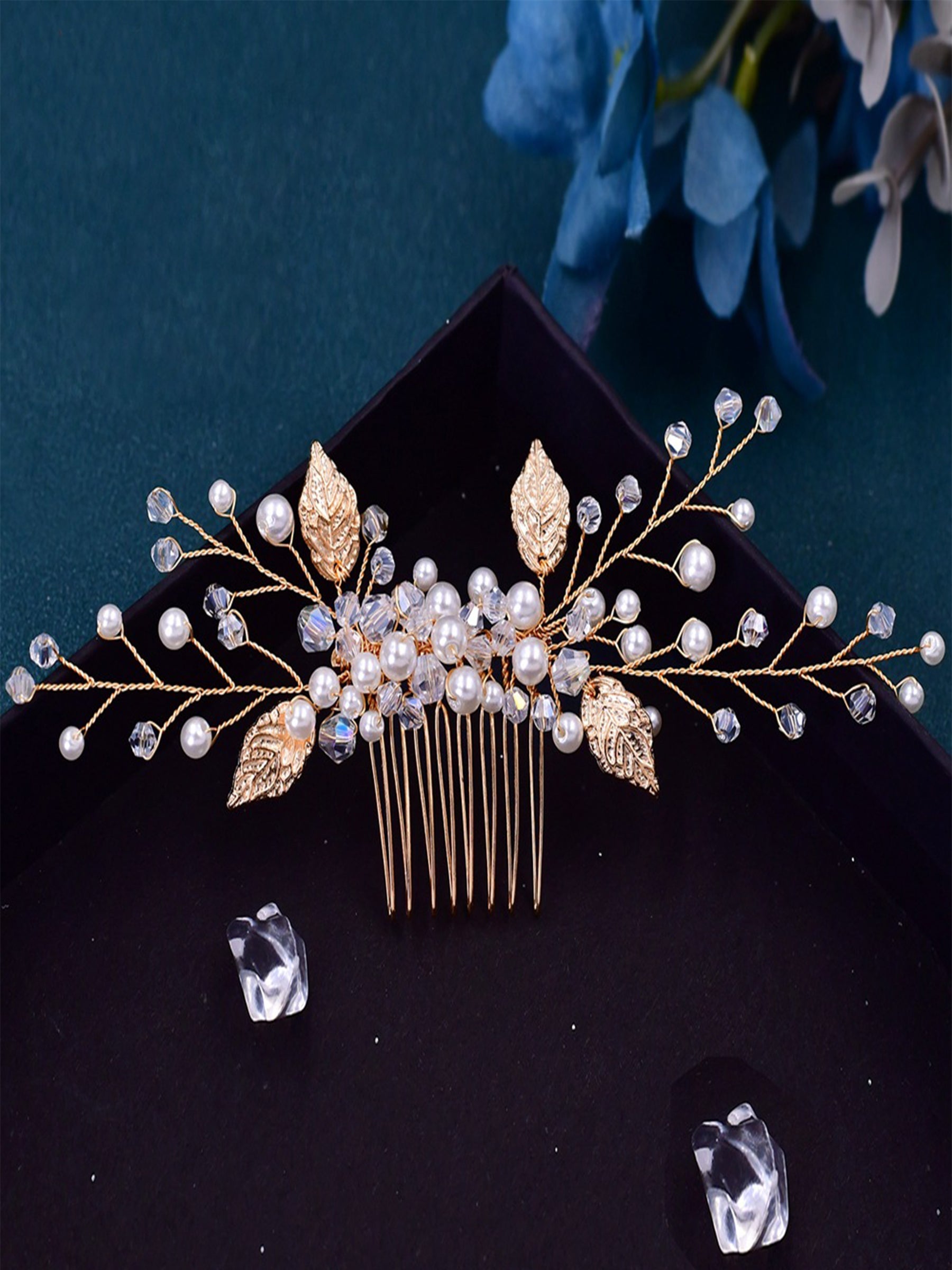 Alloy Leaf Hair Accessories