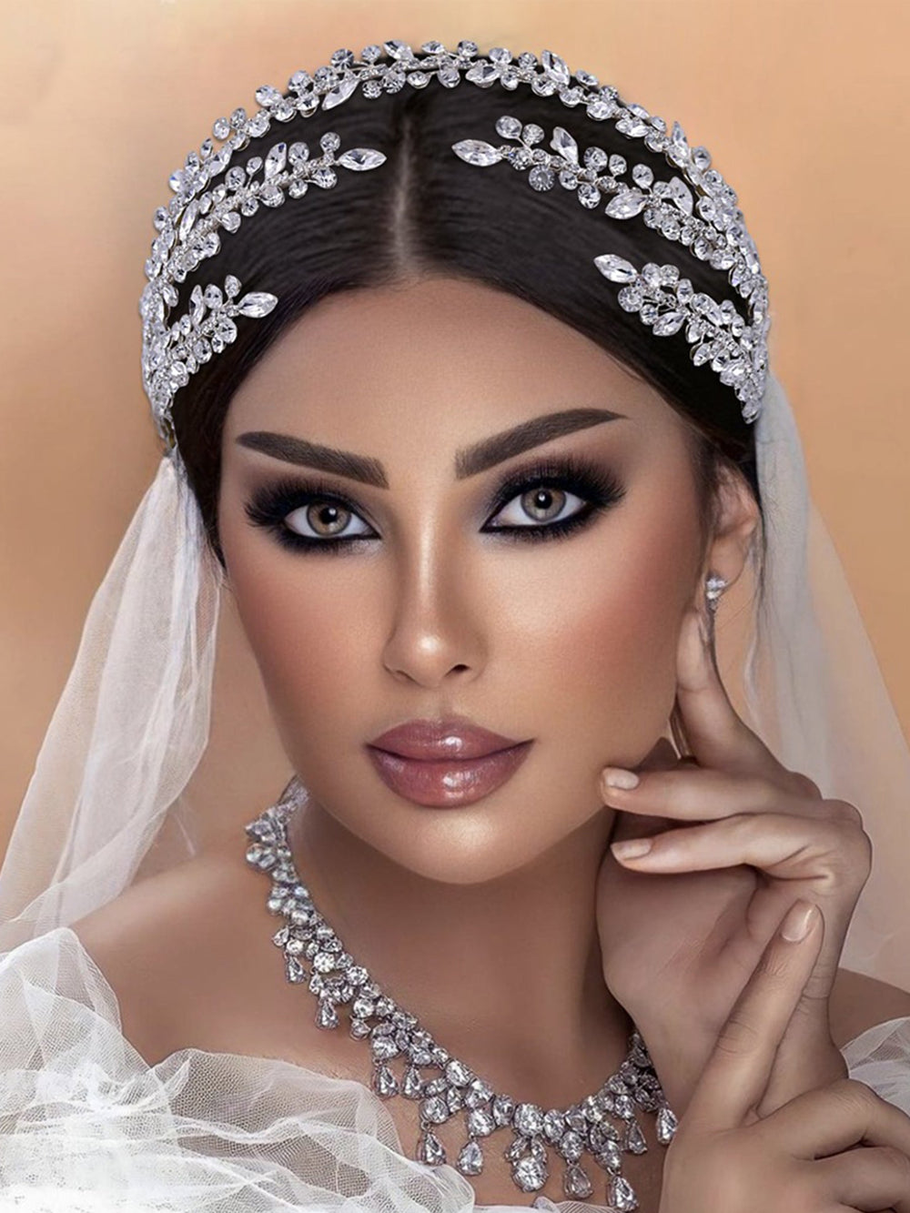 HP496 Rhinestone Hair Accessories