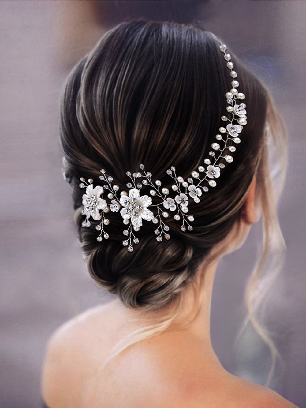 Rhinestone Side Hair Accessories