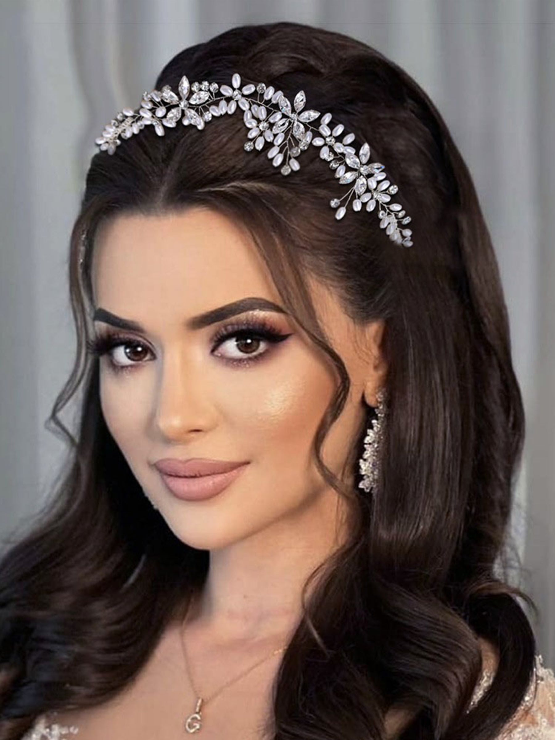 HP128 Double Insert Diamond Hair Accessories