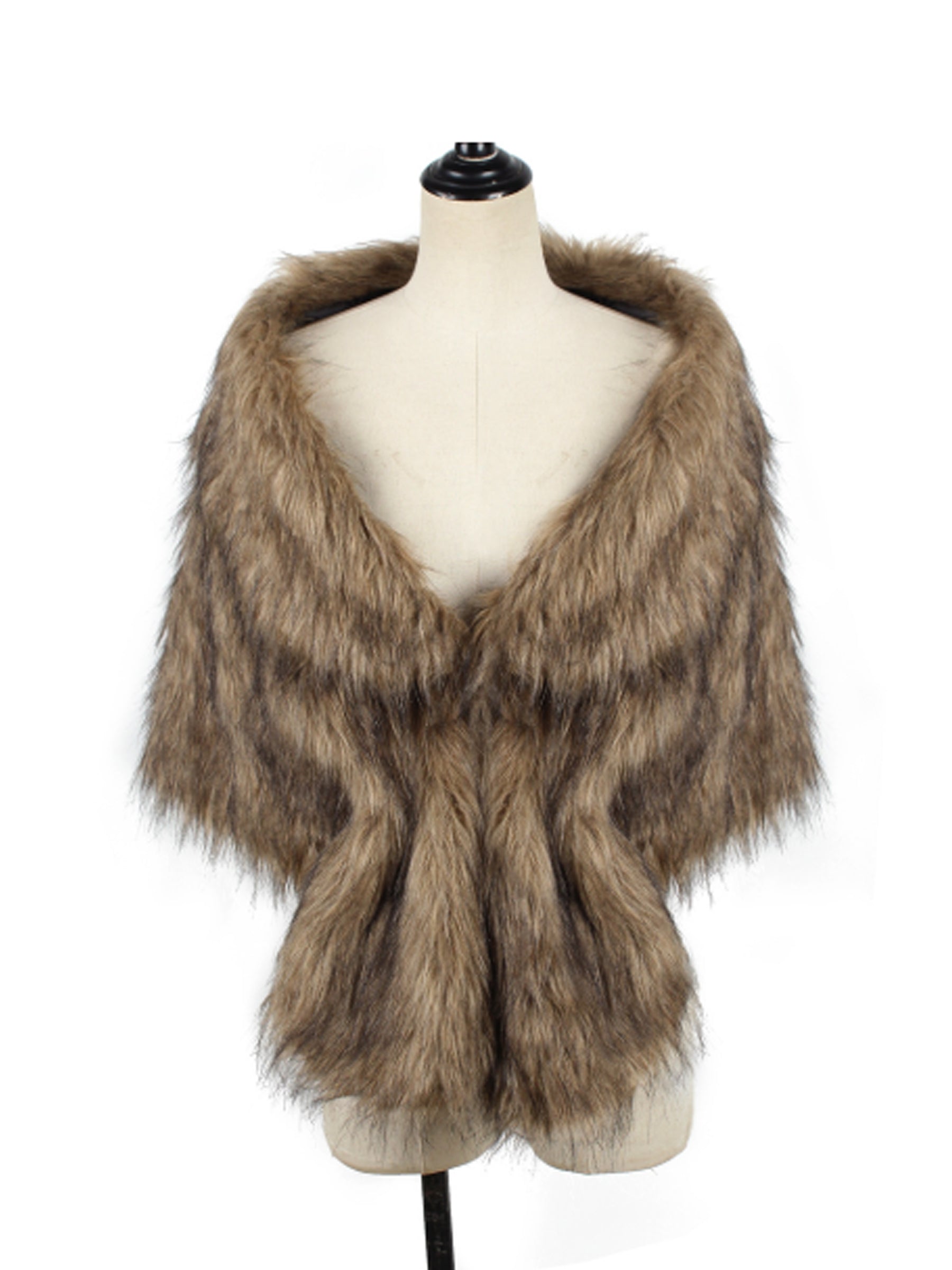 Faux Fur Shawl Wrap