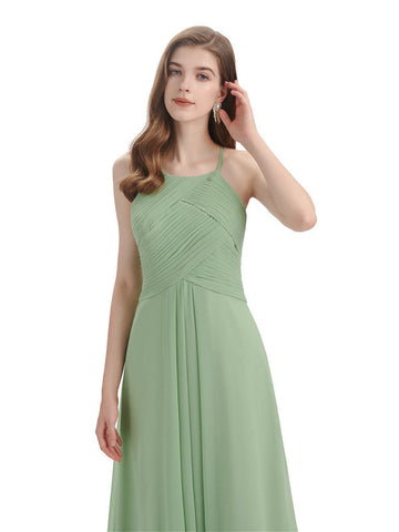 A-line Chiffon Dress