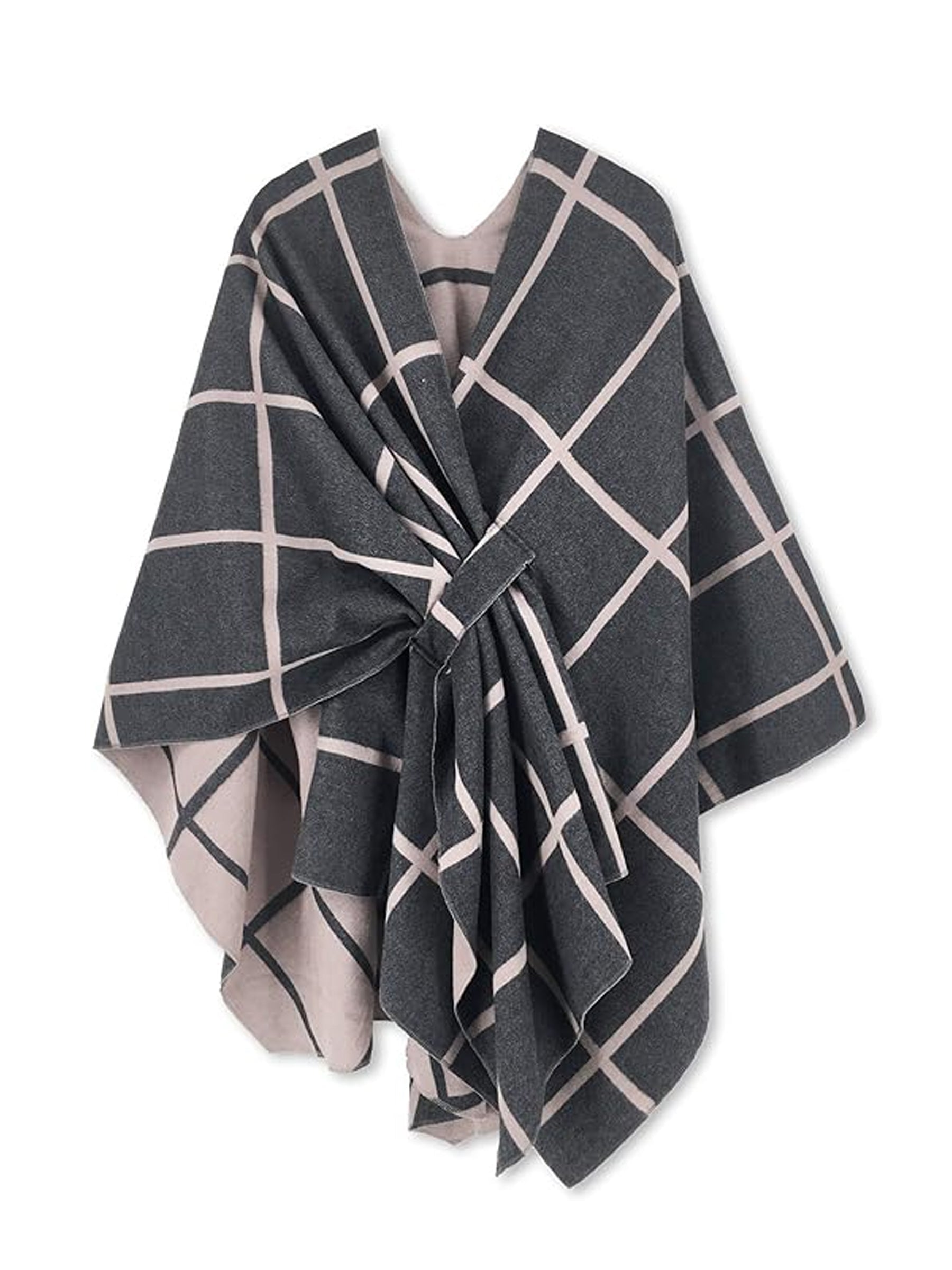 Open Front Shawl Wrap