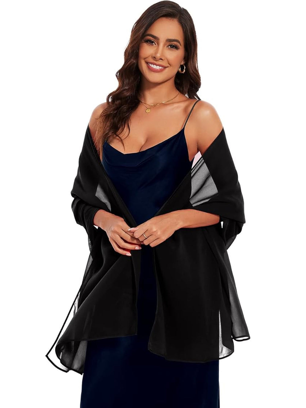 WCS Chiffon Scarf Shawls Wraps