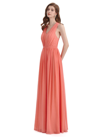 A-Line Chiffon Dress