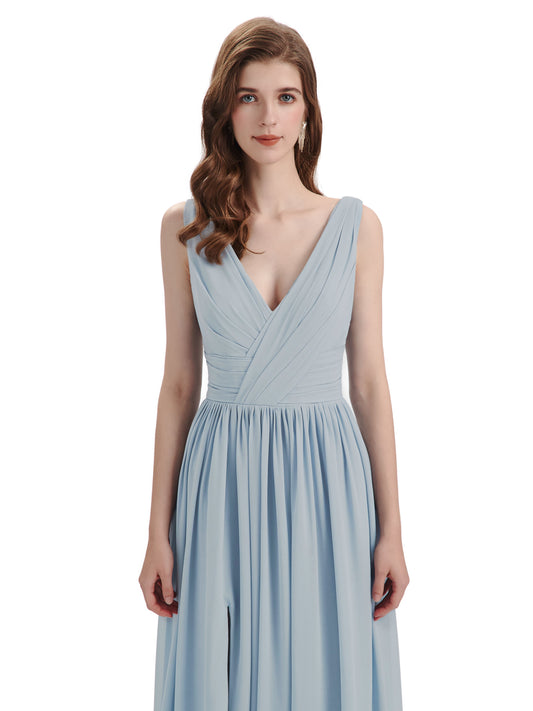 Sleeveless Chiffon Dress