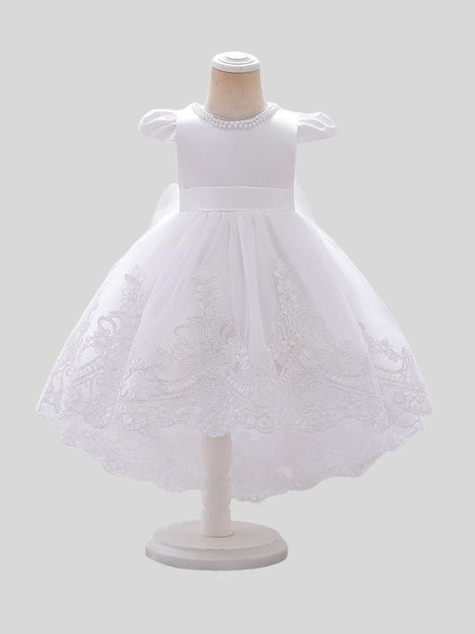 Amelia Crew Neck Tulle Dress