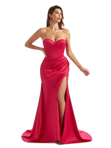Geordie Mermaid Satin Dress
