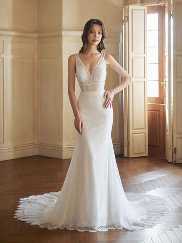 Leen Mermaid Lace Wedding Dresses