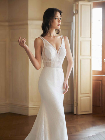 Leen Mermaid Lace Wedding Dresses