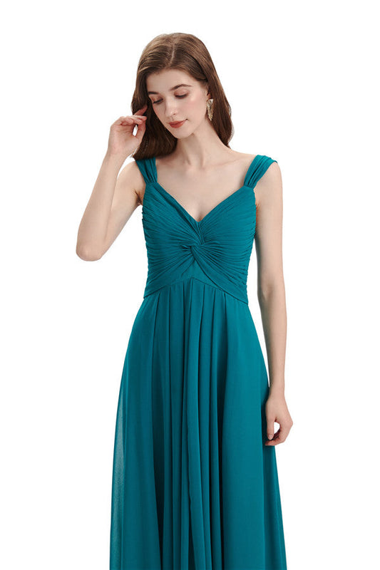 Sleeveless Chiffon Dress