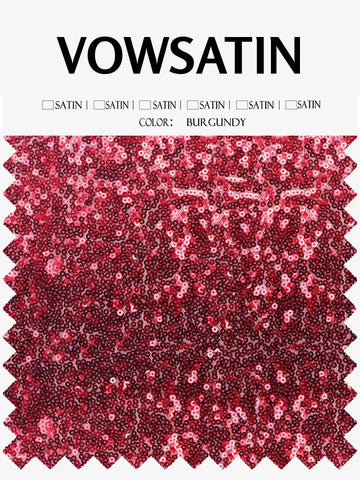 Burgundy-Sequin