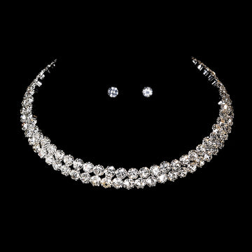 CN179 Flash Diamond Tassel Necklace