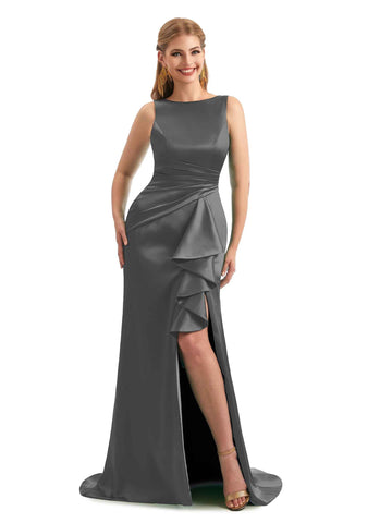 Josie Summer Scoop Satin Dress