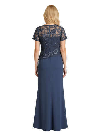 Boho Short Sleeves A-line Lace Dress