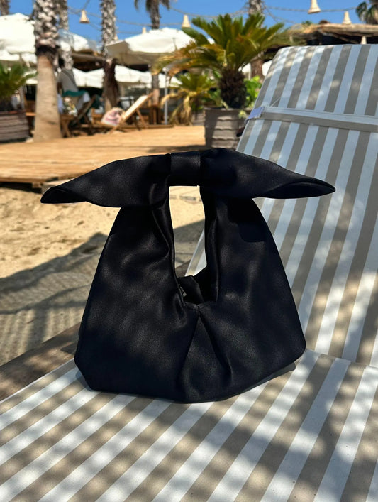 Satin Bow Handbag